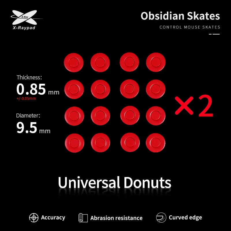 X-raypad Obsidian Skates for Universal Donuts