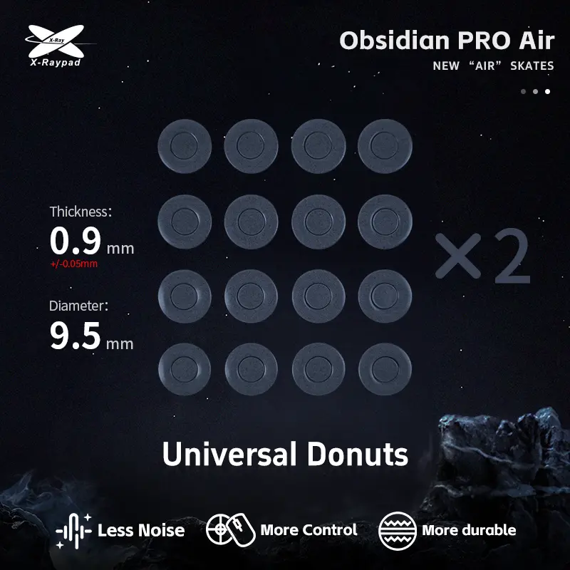 X-raypad Obsidian Pro AIR Skates for Universal Donuts